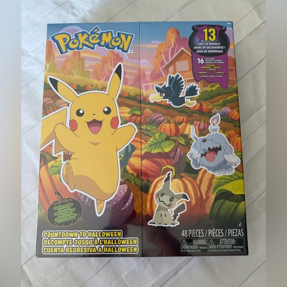 Pokemon Other - Pokémon Battle Figure Multipack (2025 Countdown to Halloween Calendar) HALLOWEEN